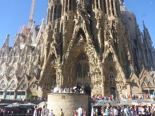Entrance to Sagrada Familia